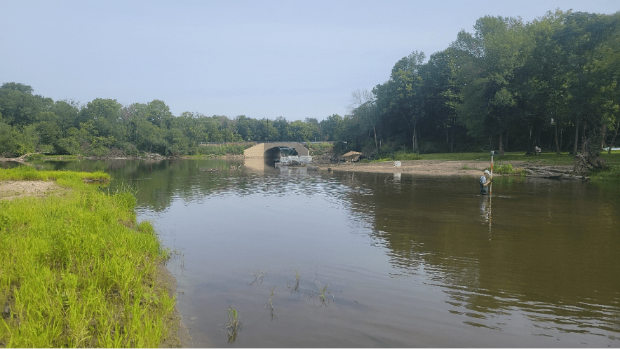 Grey Cloud Channel Restoration and Crossing 6 - Houston Engineering INC.