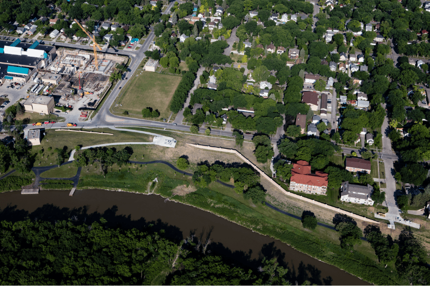 4th Street South Flood Protection 7 - Houston Engineering INC.