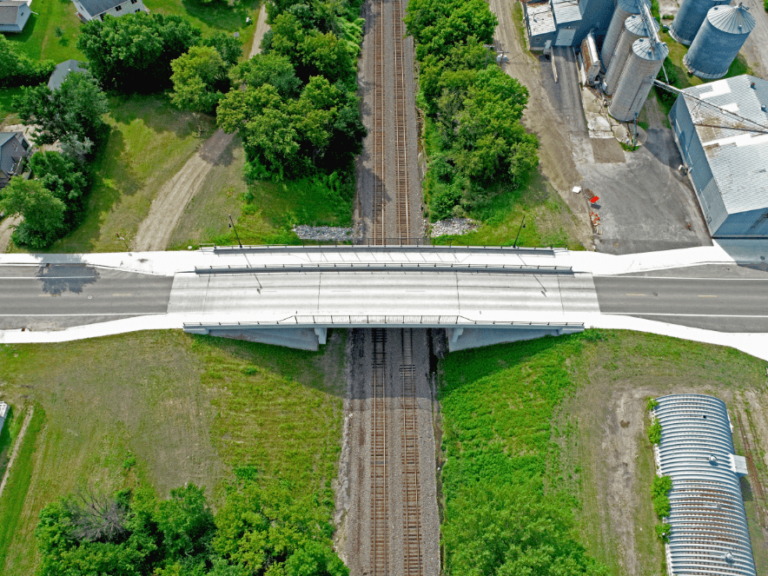2nd Street (CSAH 7) Railroad Bridge Replacement 6 - Houston Engineering INC.