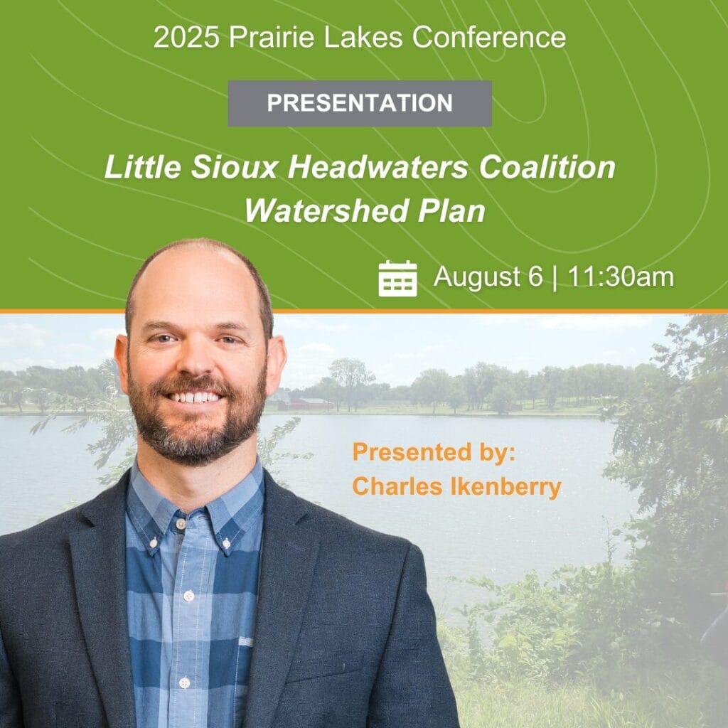 Charles smiling in graphic of presentation details