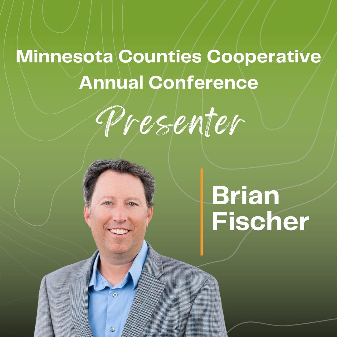 Graphic showing Brian Fischer's presentation info.