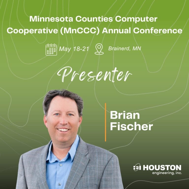 Graphic showing Brian's headshot and conference info.