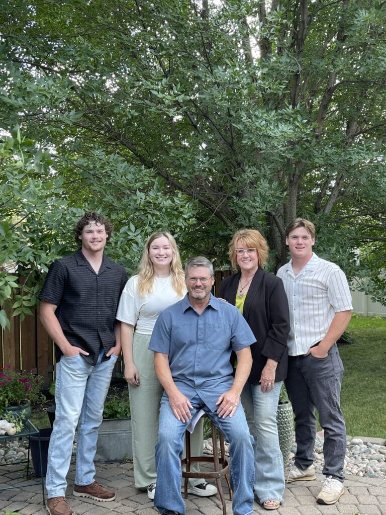Picture of Anderson Family.