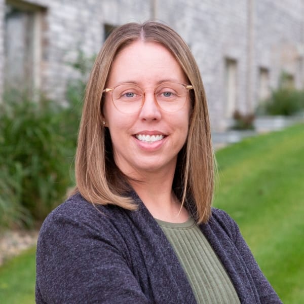 Headshot of Melissa Mortvedt, Administrative Assistant.
